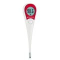Veridian Healthcare Dual Scale 8-Second Flexible Tip Digital Thermometer w/ Round Display, Backlight & Fever Alarm 08-362